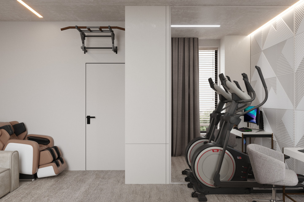 Дом в стиле хай-тек в Краснодаре