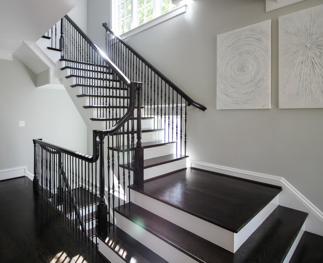 Project #41 | Dramatic Entry Staircase klassisch-modern-treppen