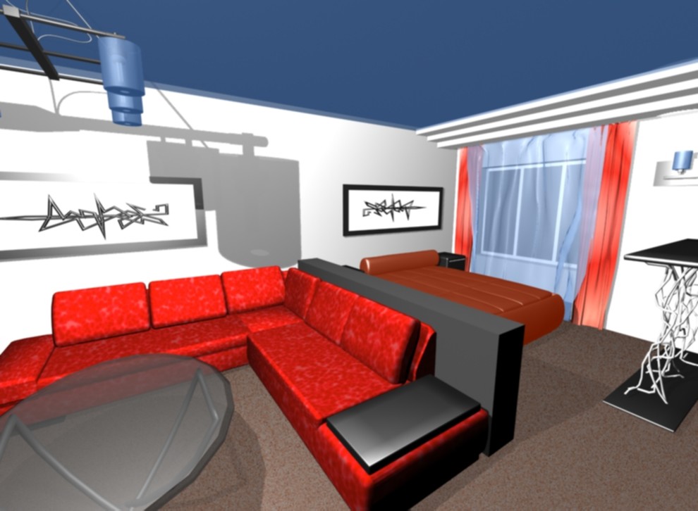 Гостинная комната. Минимализм  Автор проекта и элементов интерьера еонова Ольга