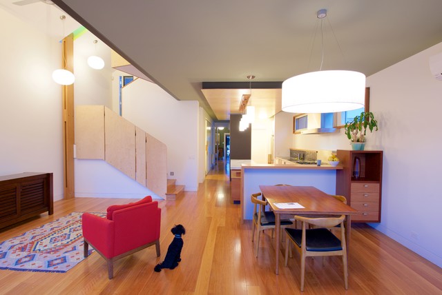 Laneway House trendy-dagligstue