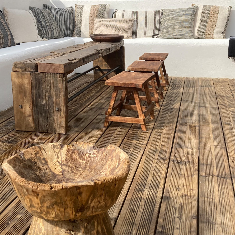 Rénovation d'une terrasse Wabi-Sabi