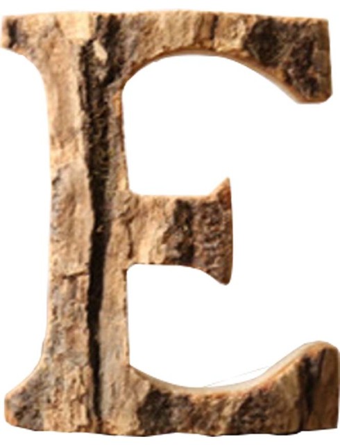 Wooden Letter E Hanging Sign Personalizeddecoration Wall Decor