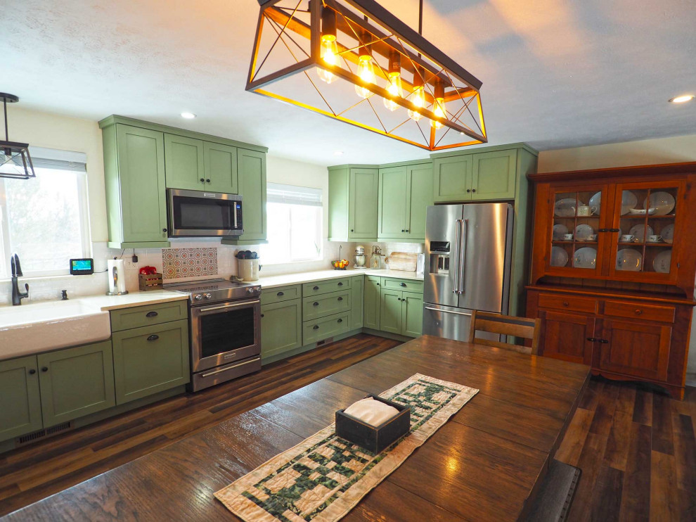 Adorable Farmhouse Kitchen in Centennial, CO