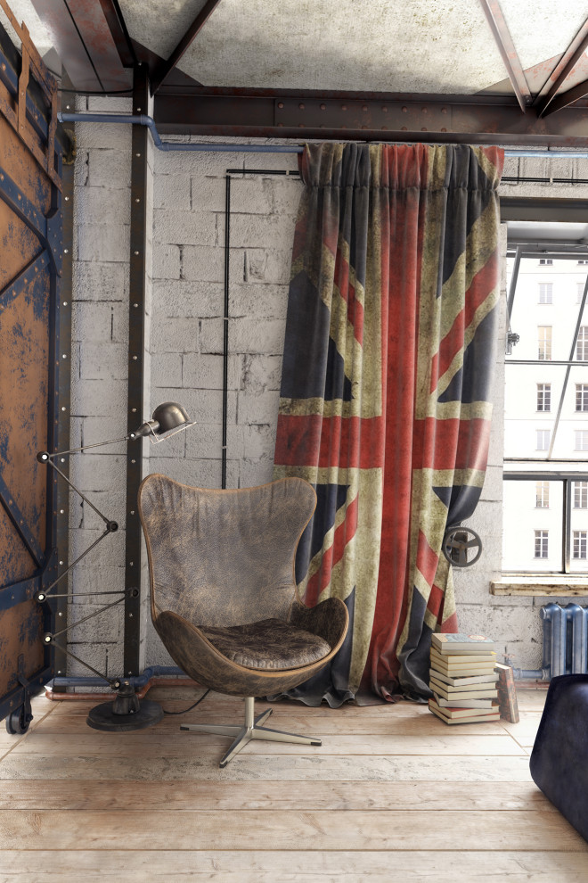 Дизайн апартаментов "KASHIRSKIY LOFT"