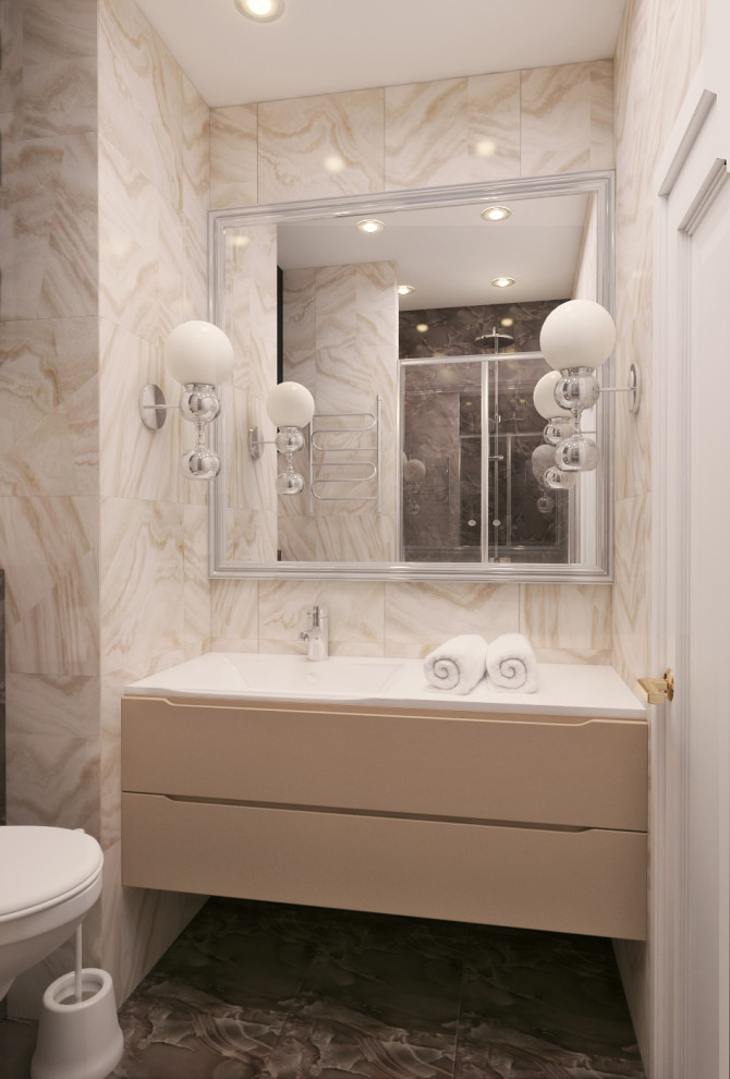 Интерьер квартиры 87 м2 в ЖК Домашний