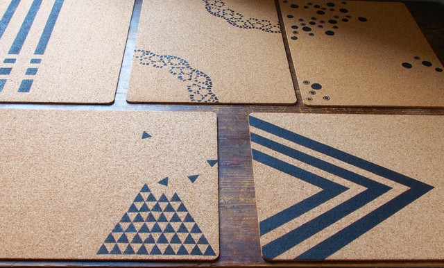 Diy Anleitung Selbstgemachte Tischsets Aus Kork Als Tischdeko