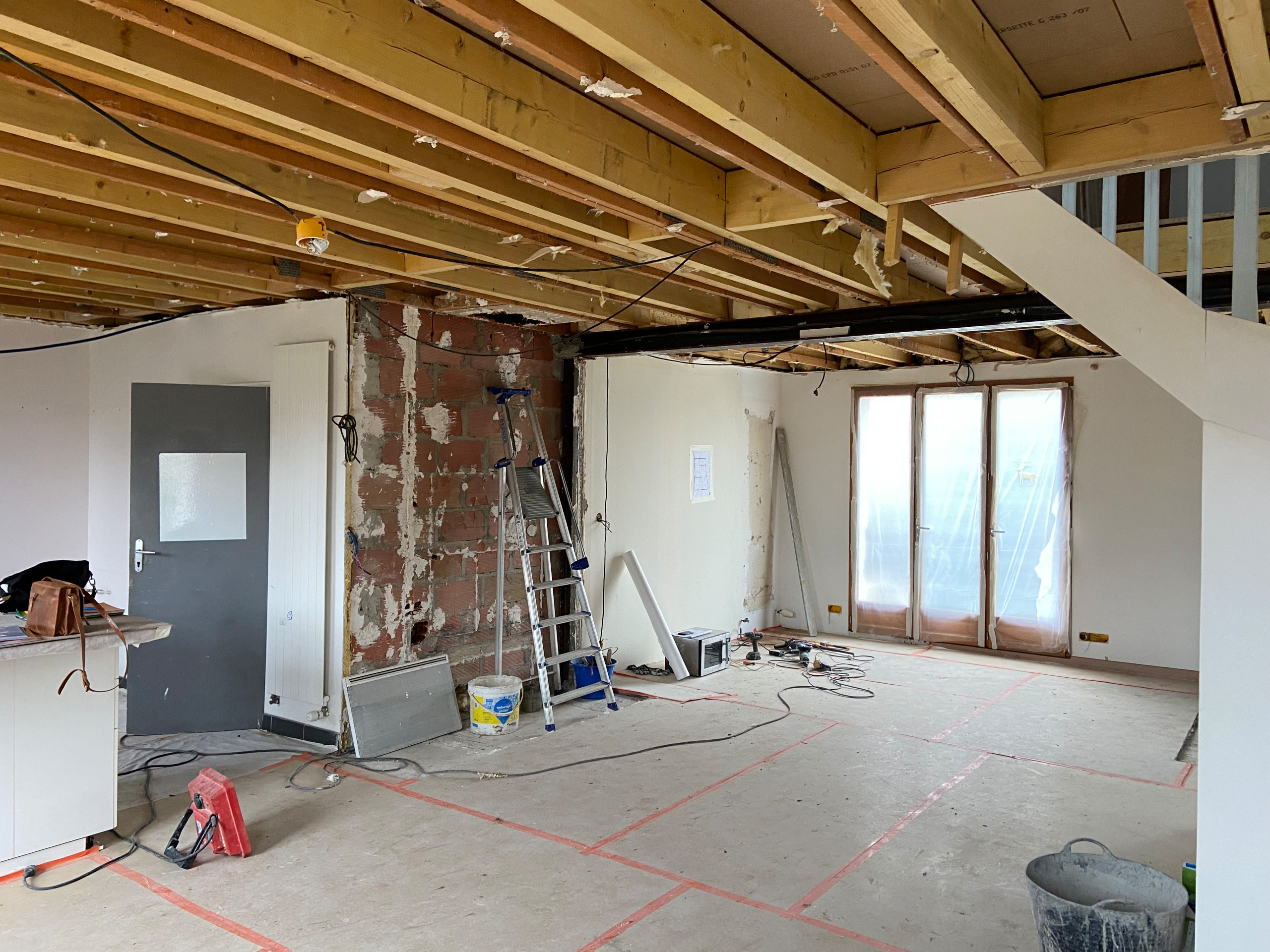 Rénovation complète d'une maison individuelle