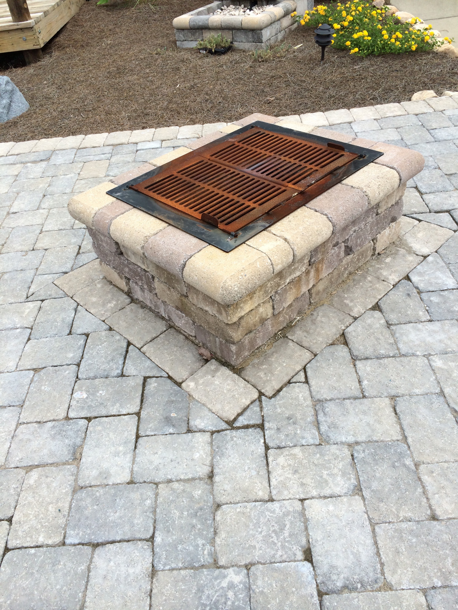Fire Pit Installation in Brentwood Tennessee