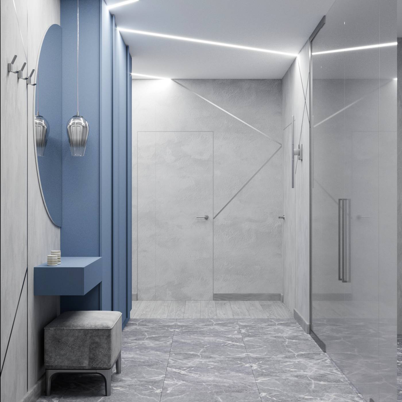 Проект Квартиры 90кв.м в Екатеринбурге