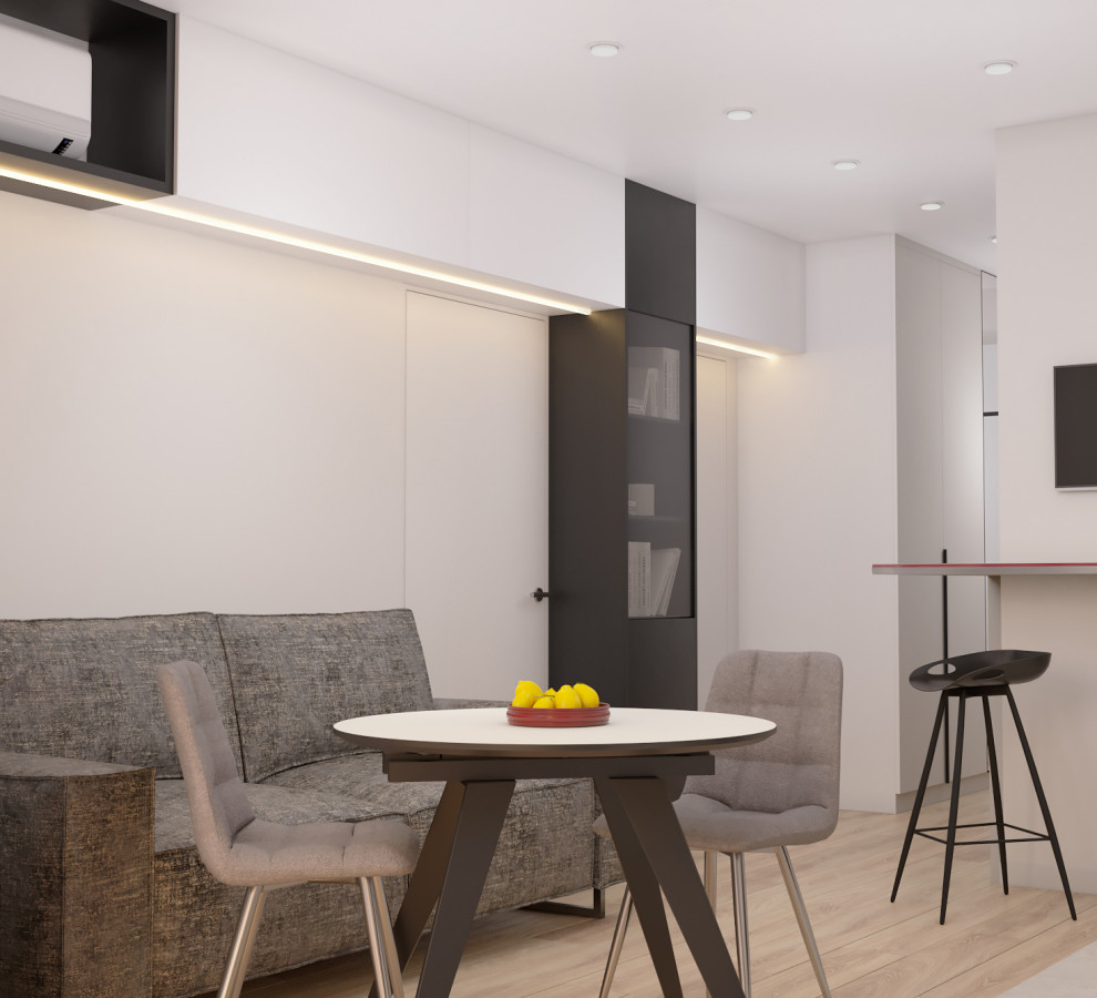 Дизайн проект 2-х комнатной квартиры "СОЛНЕЧНЫЙ ЗАКАТ"