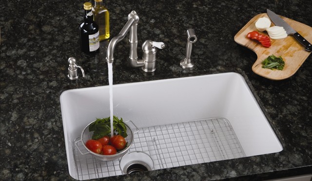 Rohl Allia 6307 Undermount Fireclay Sink