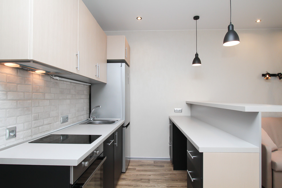 Квартира для студента с элементами лофта 26,5 кв.м.