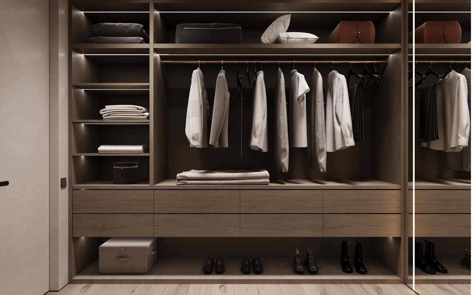 Коттедж (240 кв). Спальня