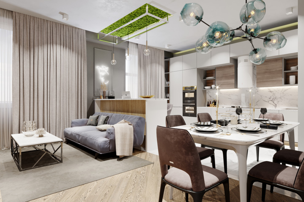 Дизайн интерьера квартиры 112 м2