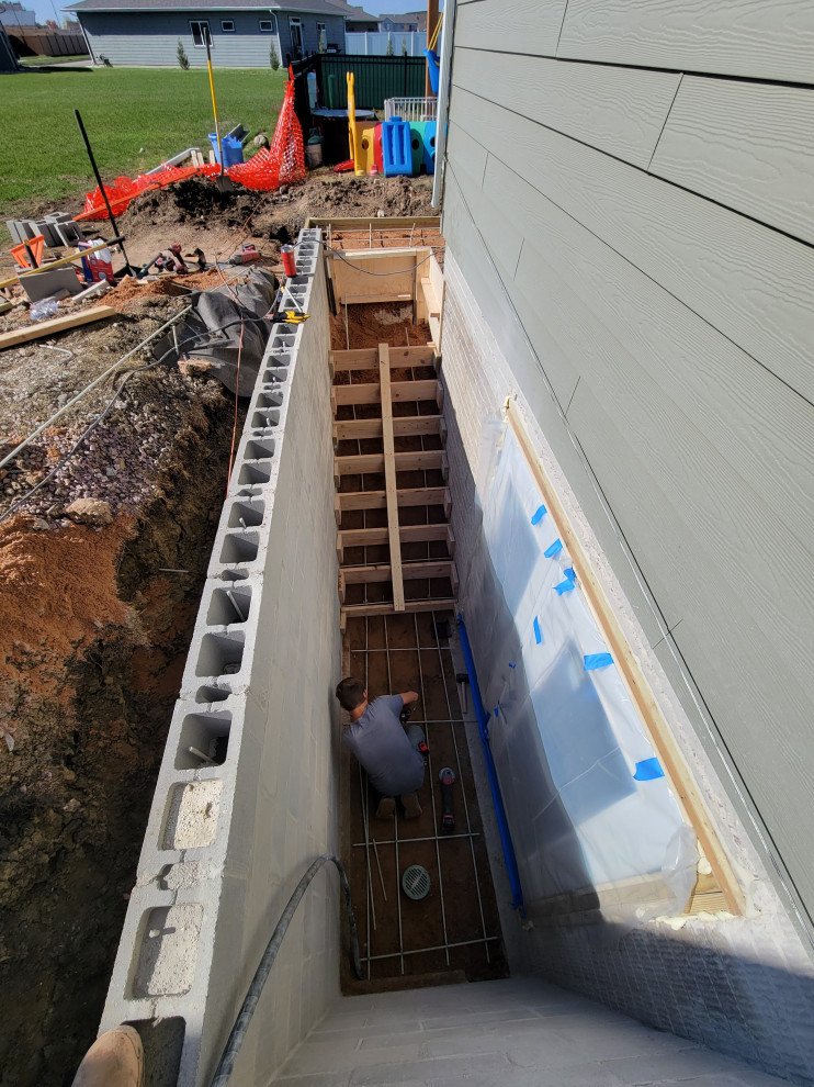 Basement Egress Walkout