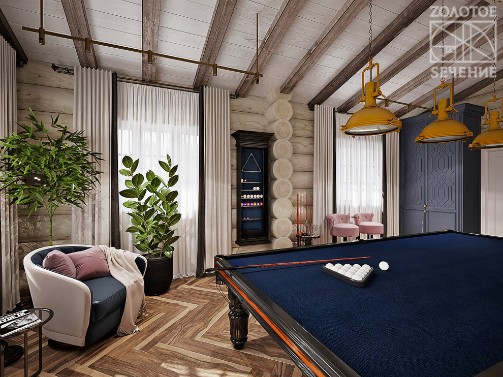 Дизайн бани в стиле арт-деко