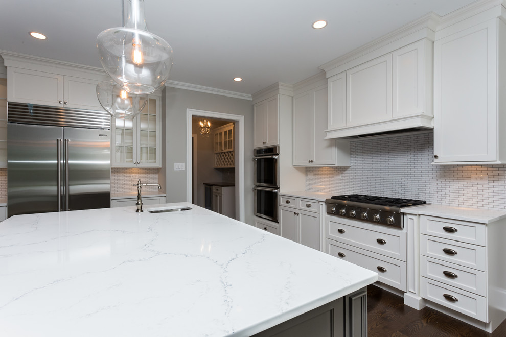 Inspiration for a transitional kitchen remodel in Philadelphia