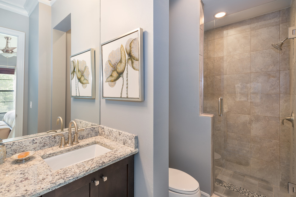 Watson Court Modern Mediterranean Residence | Reunion FL - Tuscan home design photo in Orlando