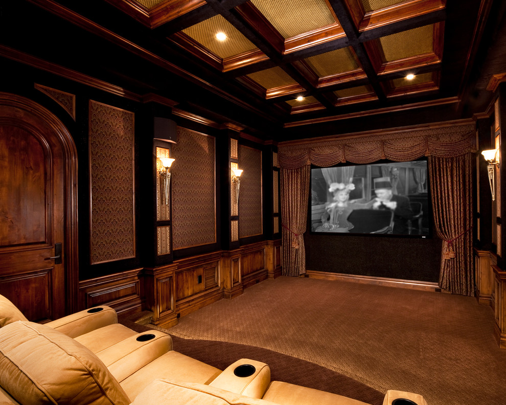 Paradise Valley Residence - Traditional - Home Theater - Phoenix - by ...