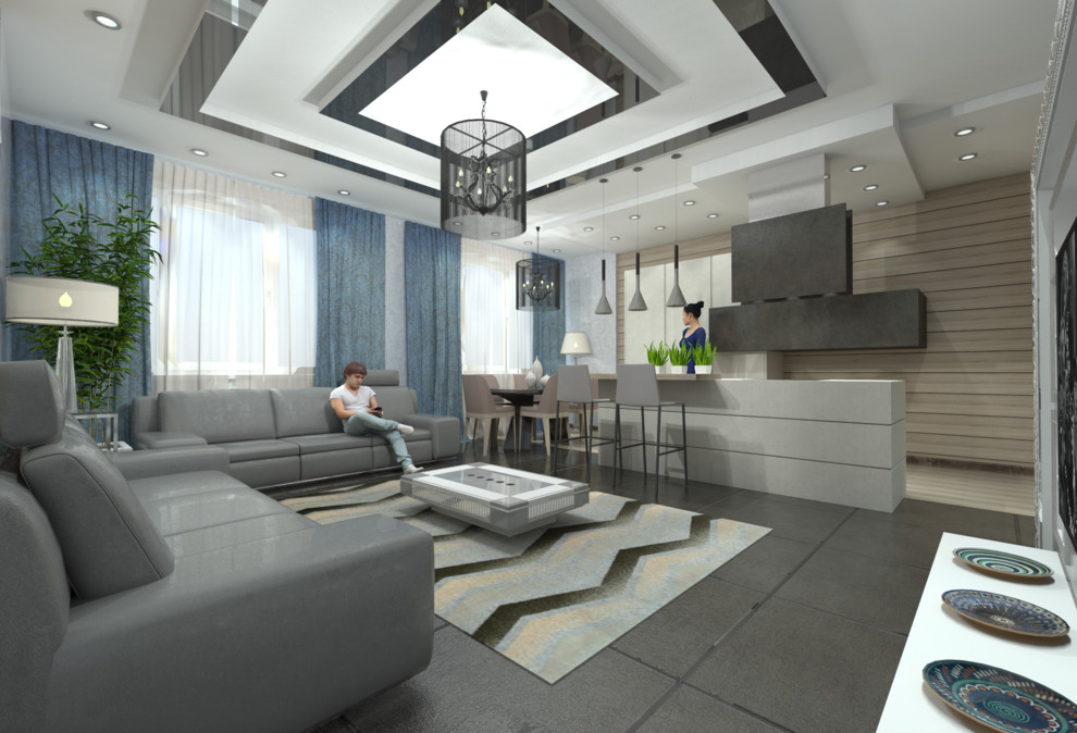 Вариант проекта Николая Петрищина для клиента с Притомской набережной