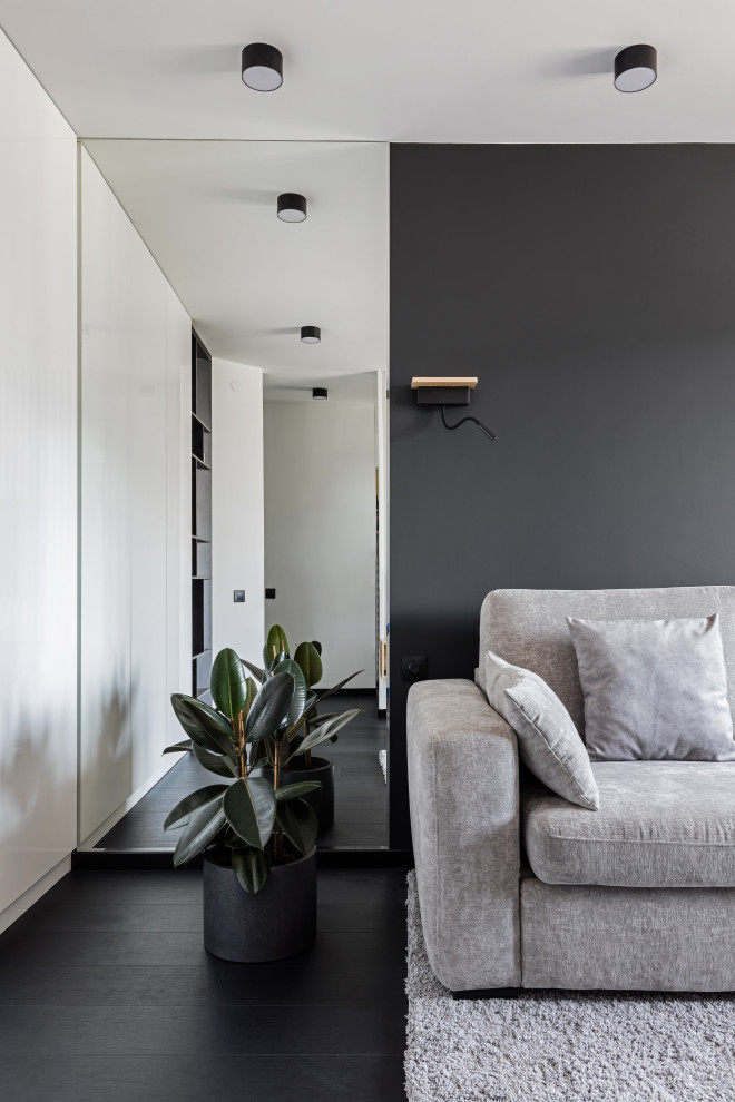 Черно-белый интерьер