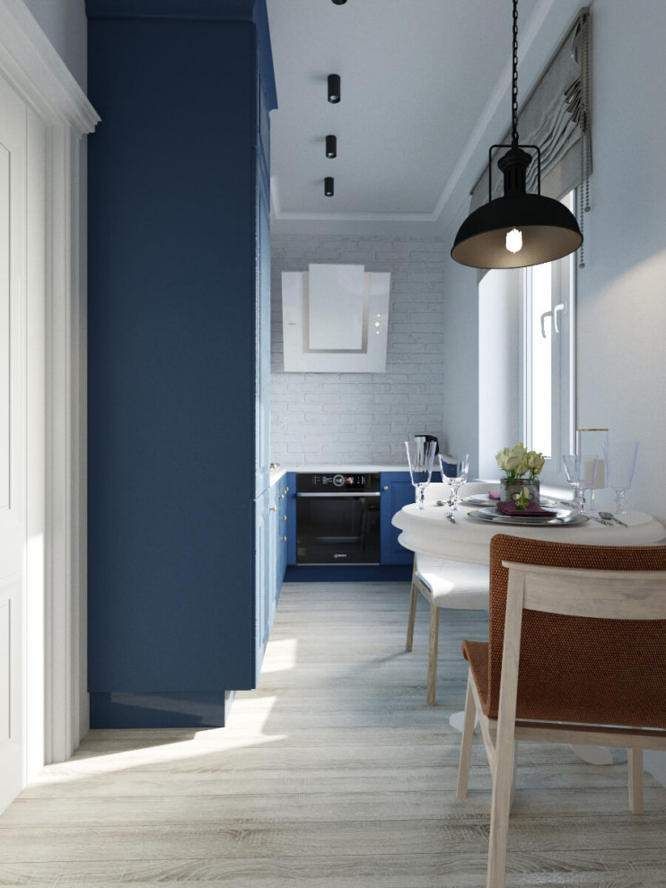 Дизайн квартиры 64 м2 ЖК Мичуринский