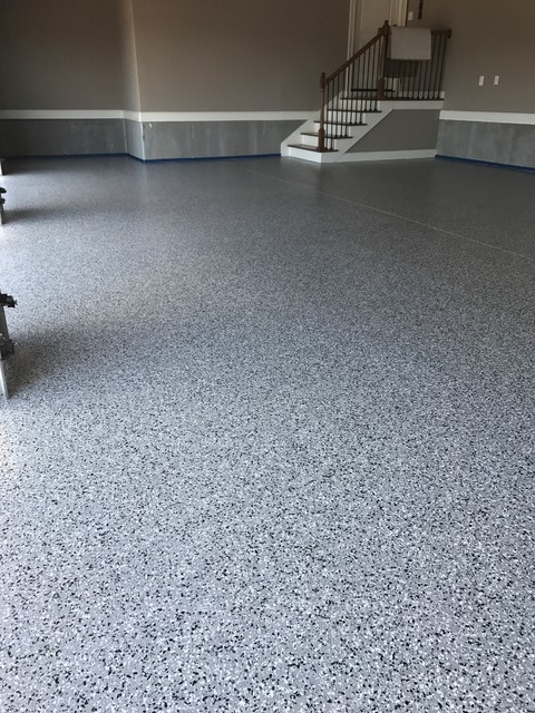 Epoxy Garage Floor 12 17 Gallatin Tn Klassisch Garage