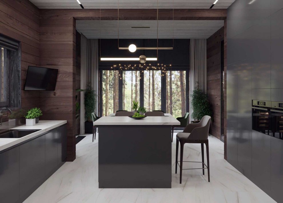 Коттедж из клееного бруса