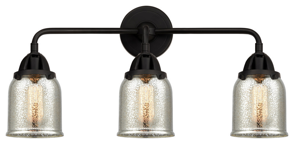Small Bell Bath Vanity Light - Industrial - Bathroom Vanity Lighting ...