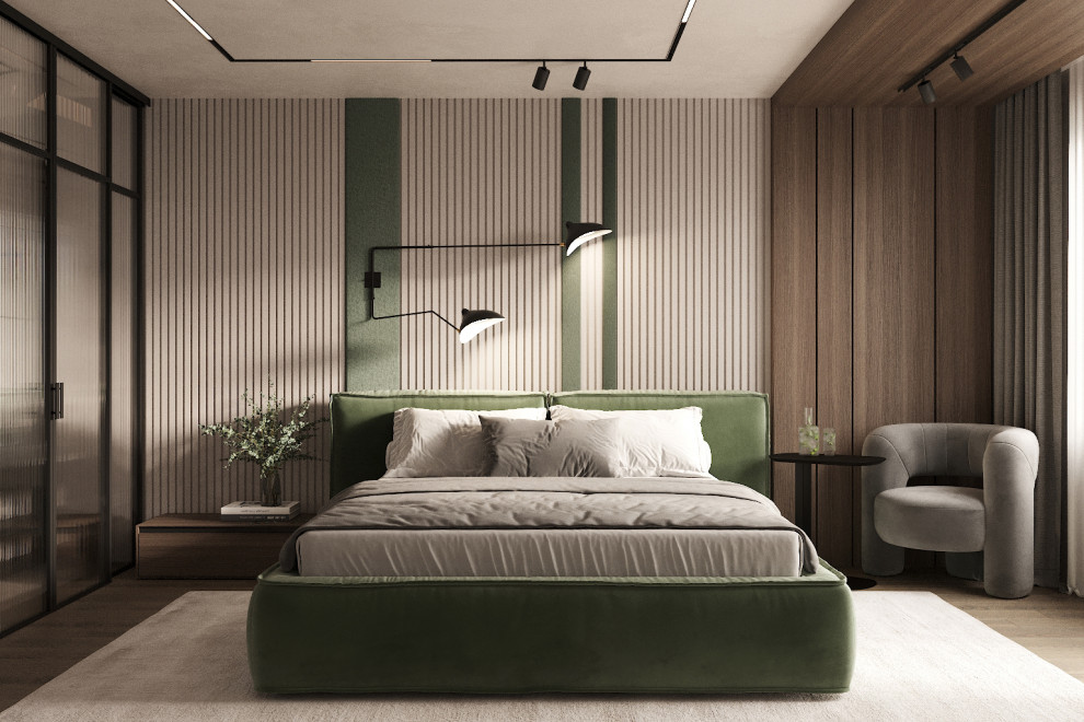 Проект интерьера спальни