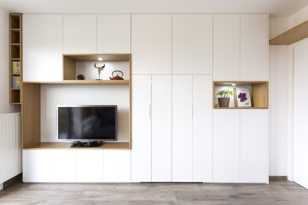 Aménagement d'un salon contemporain.