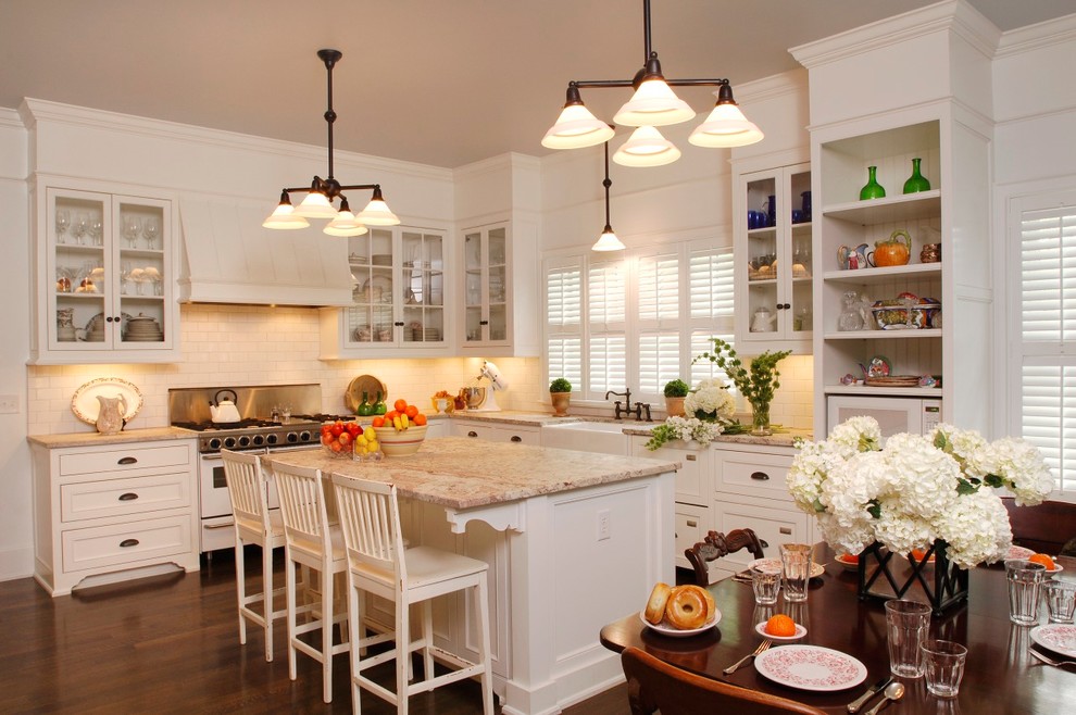 Dutch Colonial Traditional Kitchen Raleigh by James S. Collins