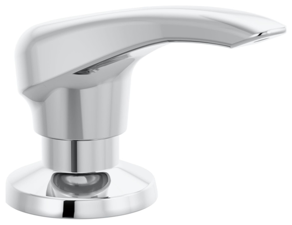 Delta Metal Soap Dispenser Kitchen Sink Accessories by Houzz