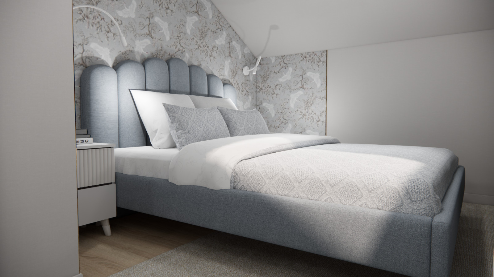 Дом п.Березняки мансарда