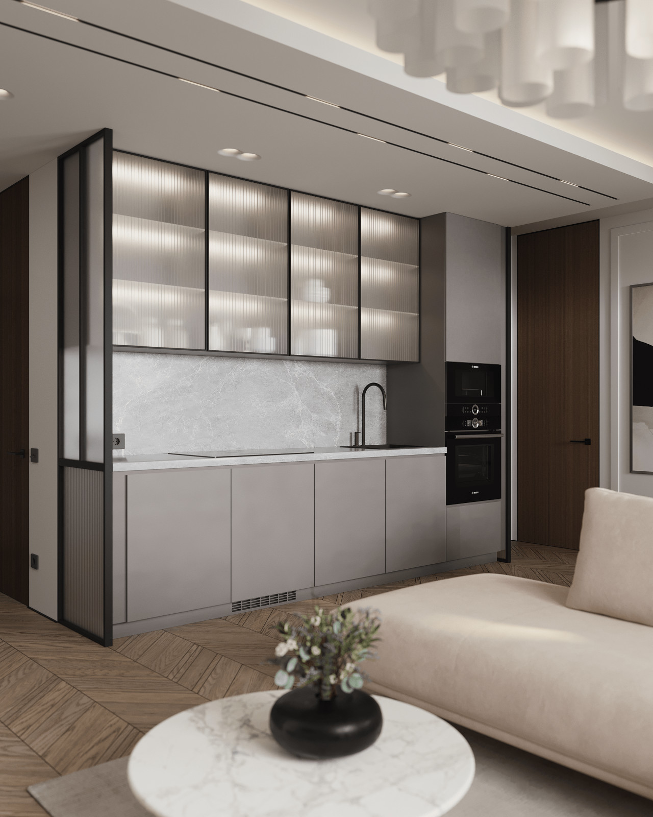 Современная квартира для молодой семьи