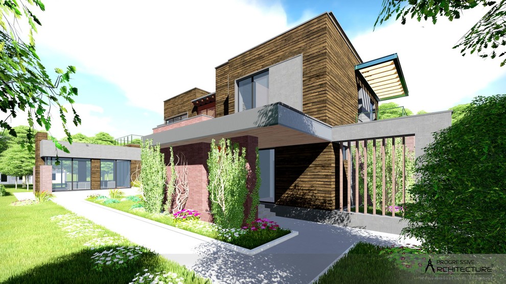 Современная резиденция для респектабельной семьи