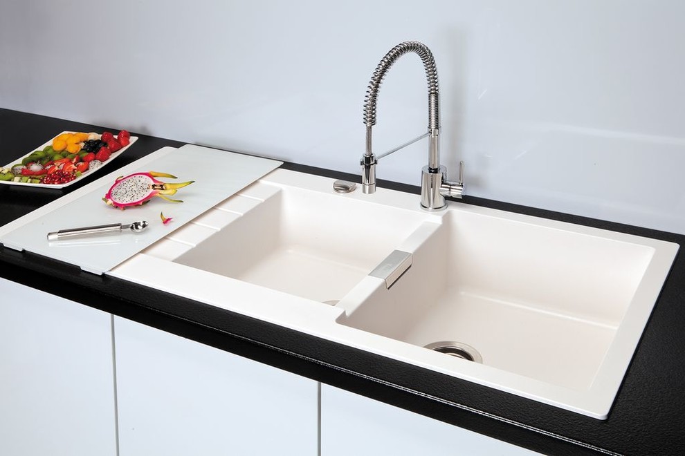 Фото моек и смесителей Schock