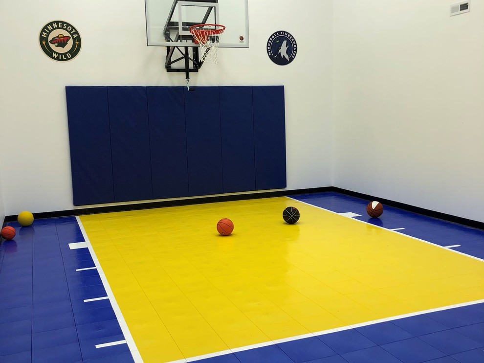 Design ideas for a traditional indoor sport court in Minneapolis.