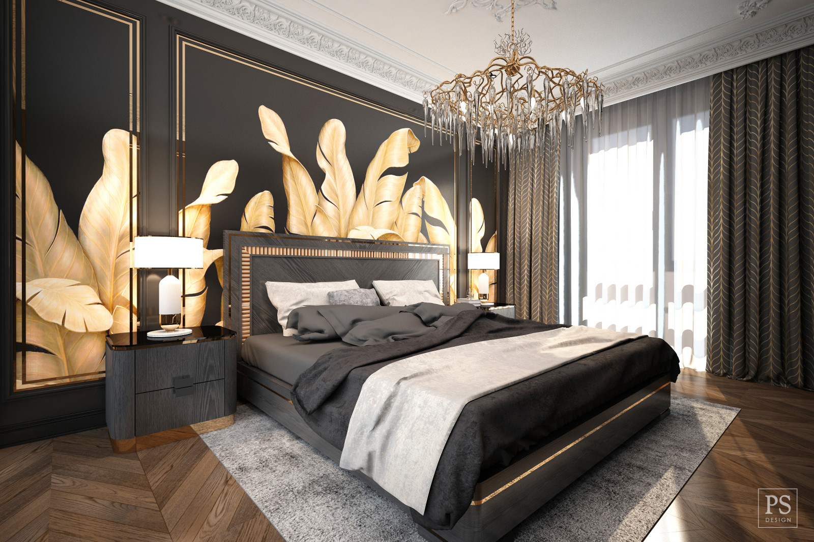 Интерьер квартиры в ЖК Бристоль