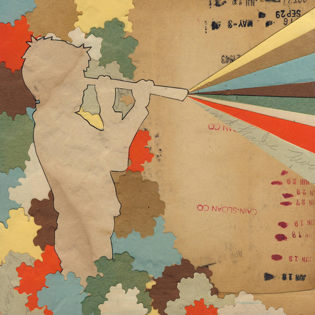 Future Collage Art Repositionable Wall Decal Sticker Contemporary