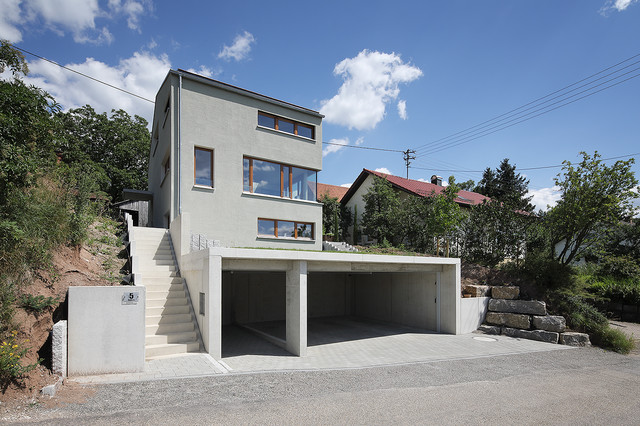 Haus E contemporary-fasad