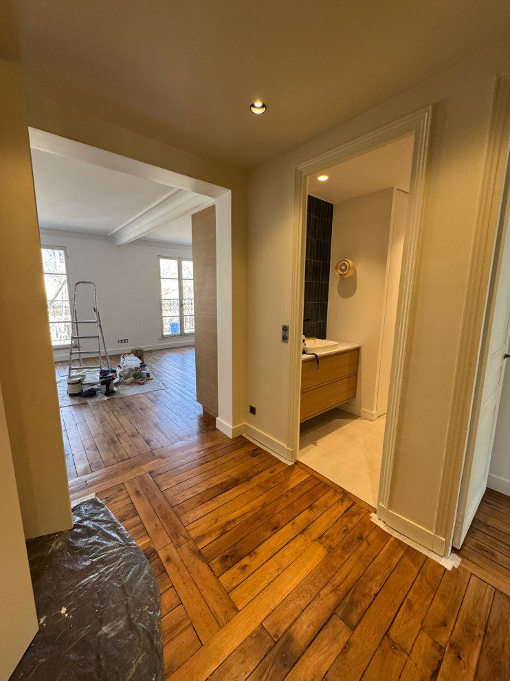 Projet Buttes Chaumont, rénovation d'un appartement de 60m2