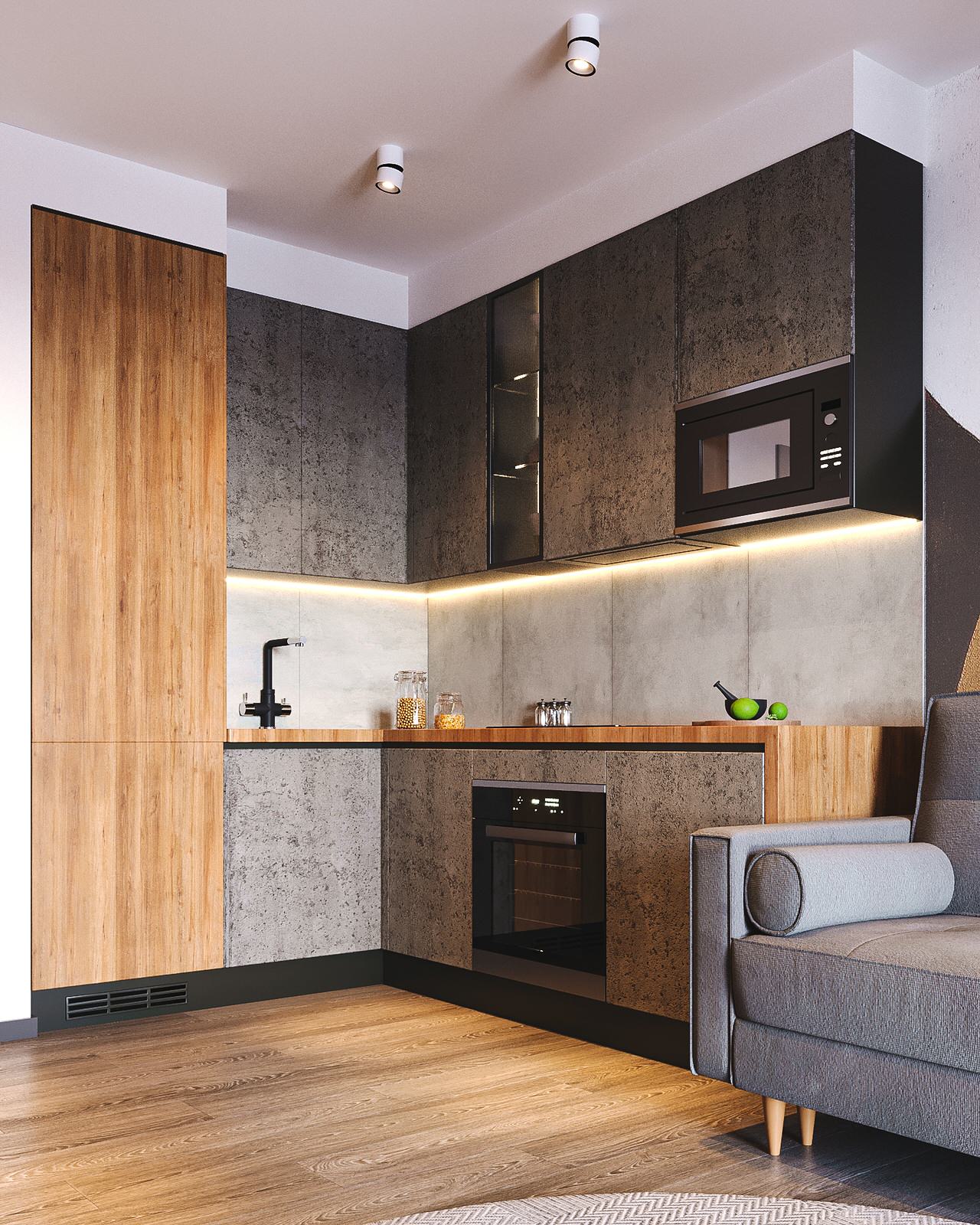 Квартира холостяка в ЖК "Искра Парк" Москва