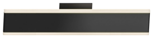 DALS Lighting SWS12-3K Slim 12"W LED Bath Bar - 3000K & 1080 - Black