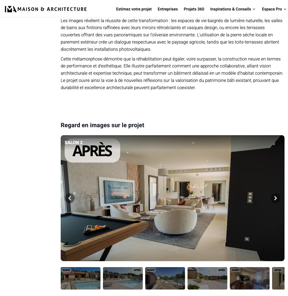 Parution dans la presse