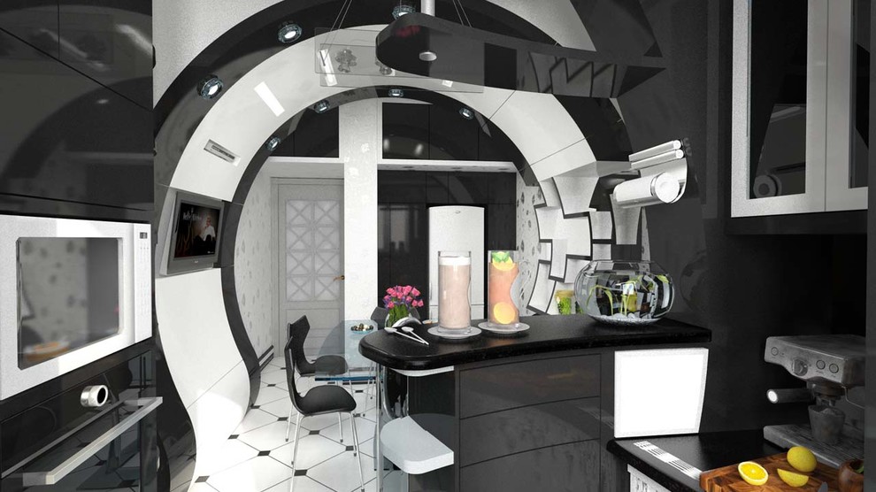 Кхня интерьер