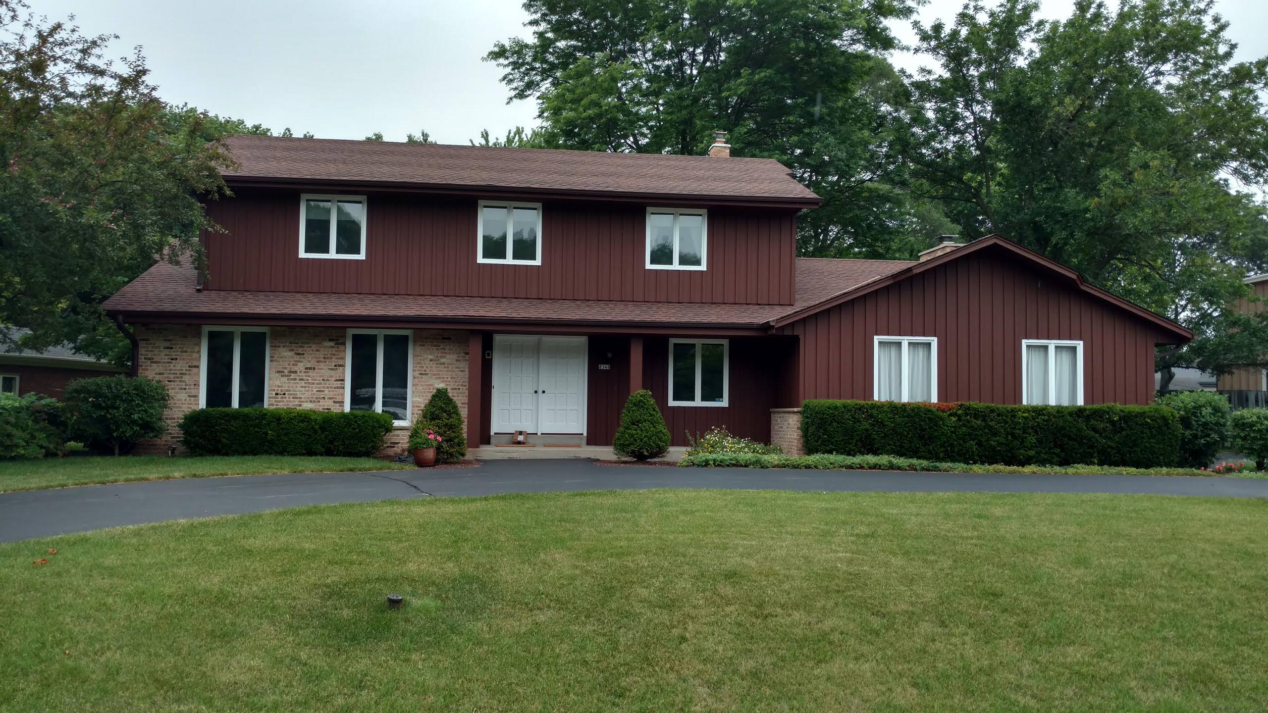 Burgundy Siding - Photos \u0026 Ideas | Houzz, image size:2560x1440