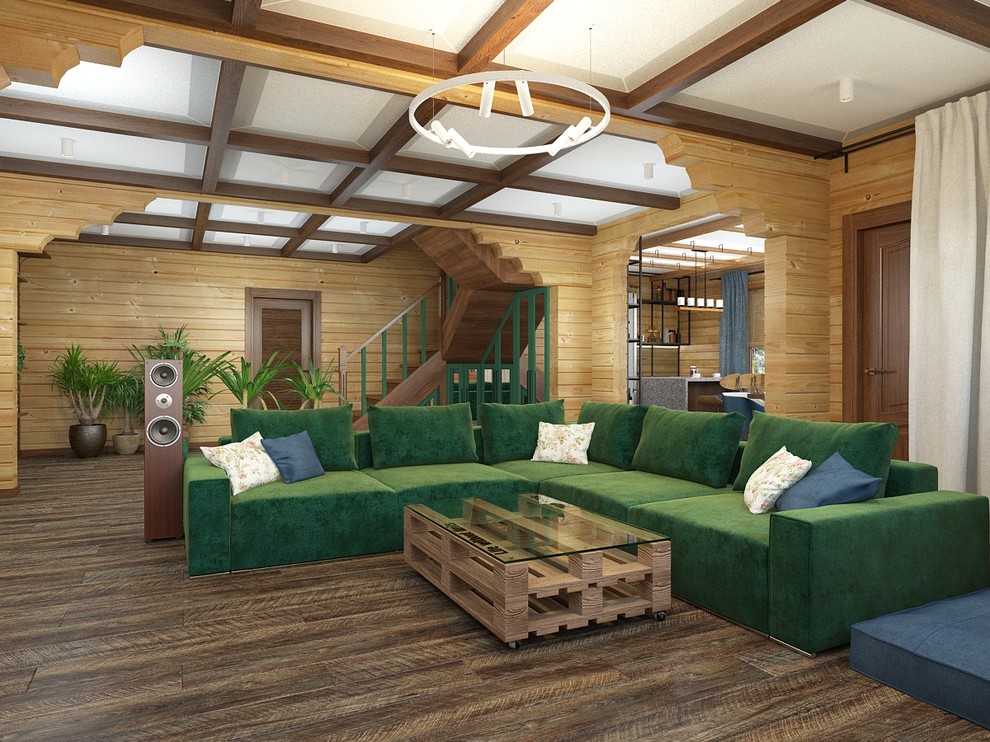 Проект загородного дома на острове Сахалин