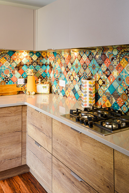 Orange is the happiest colour-Frank Sinatra retro-kitchen