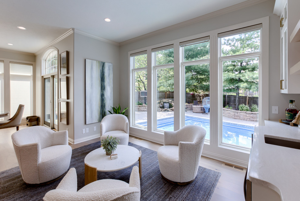 Home design - transitional home design idea